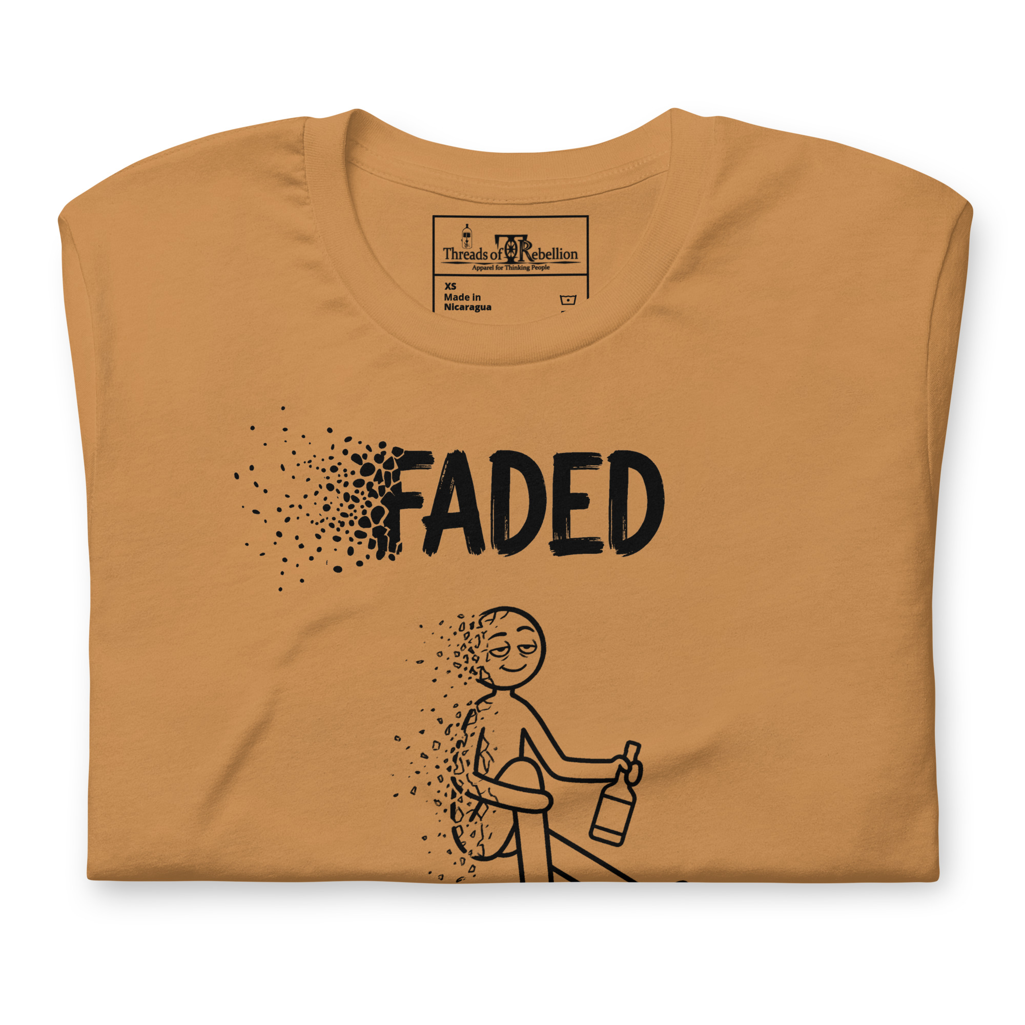 Faded A | AG | T-Shirt | Light - Image 14