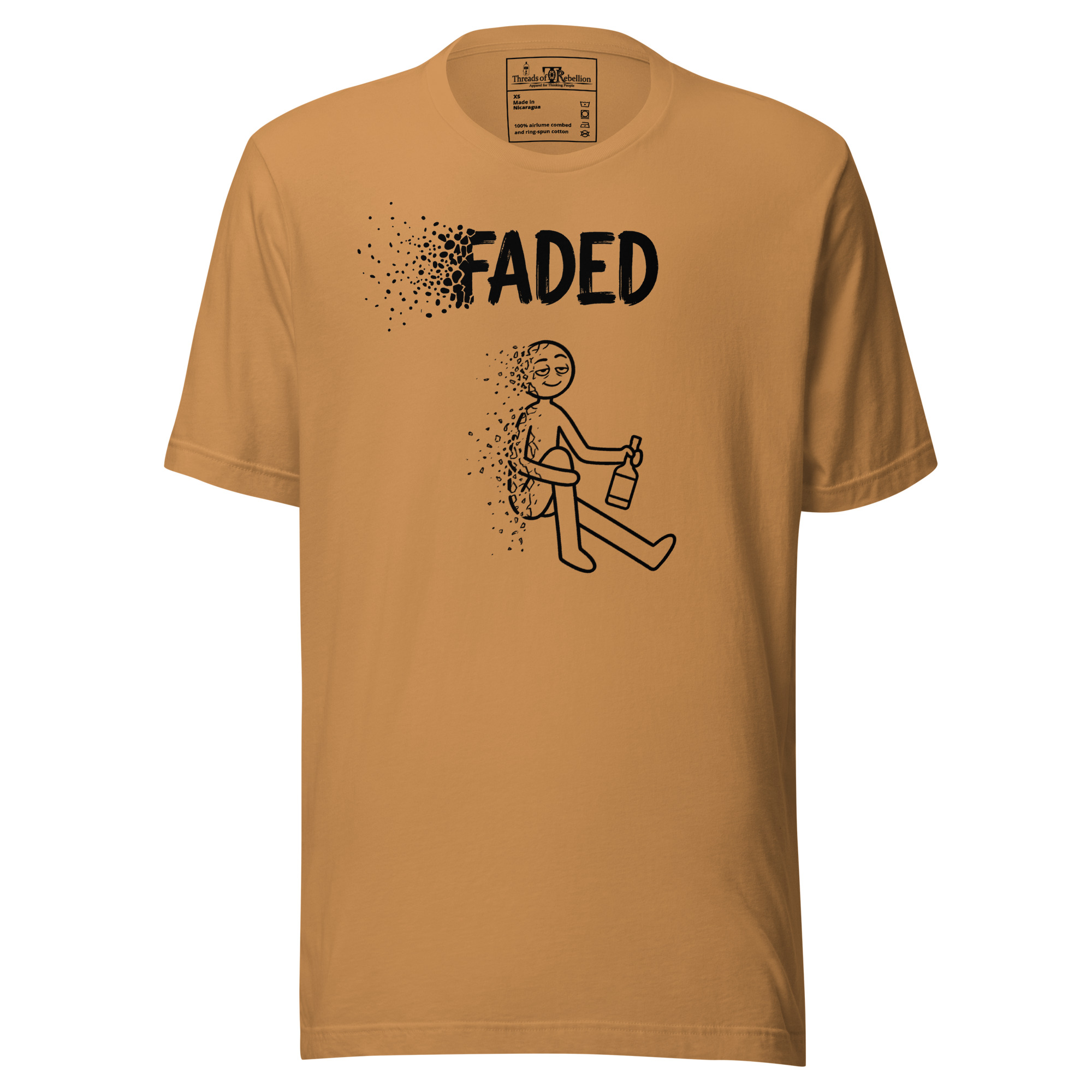 Faded A | AG | T-Shirt | Light - Image 44