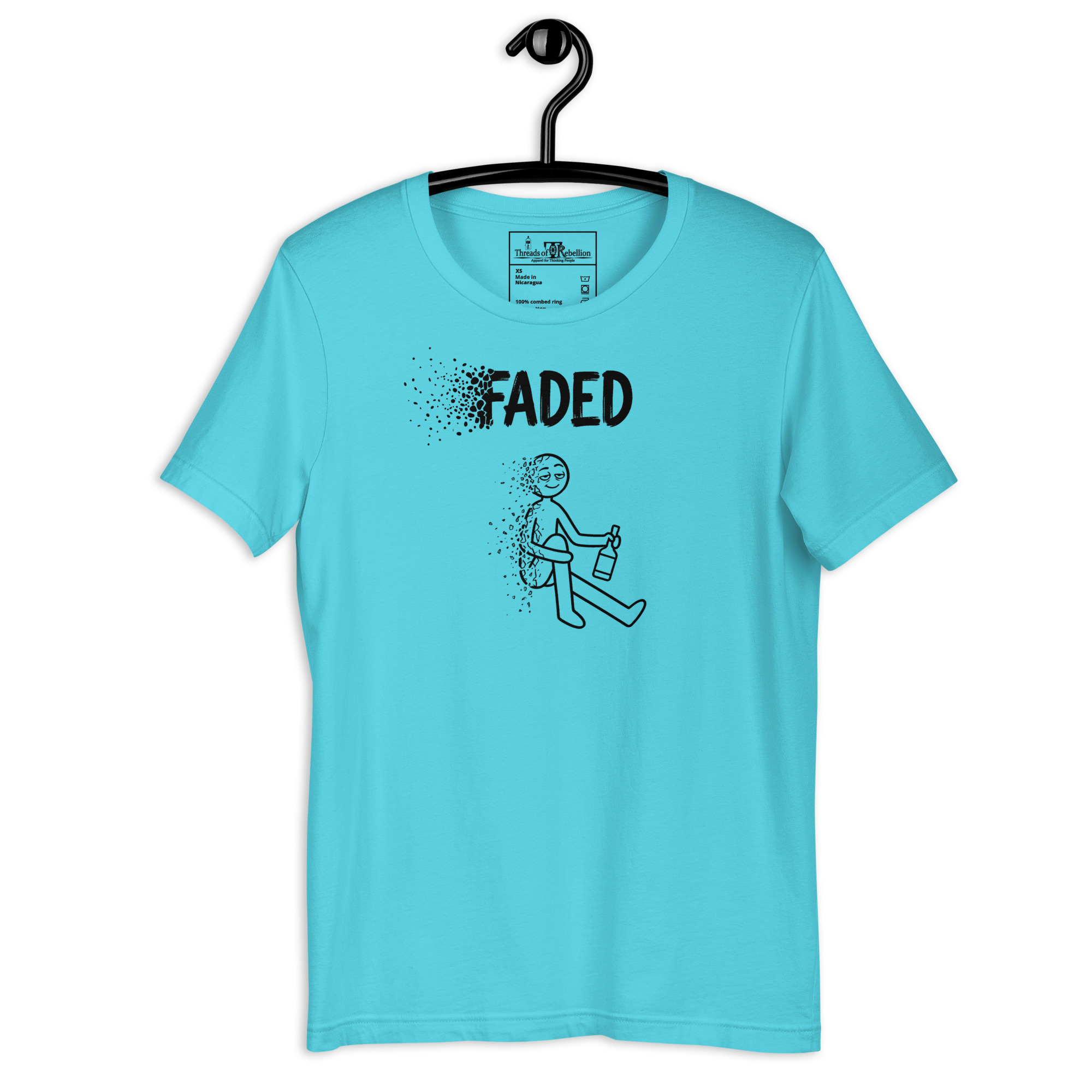 Faded A | AG | T-Shirt | Light - Image 62