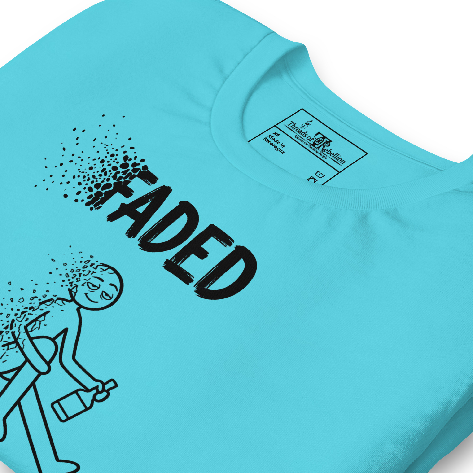 Faded A | AG | T-Shirt | Light - Image 31