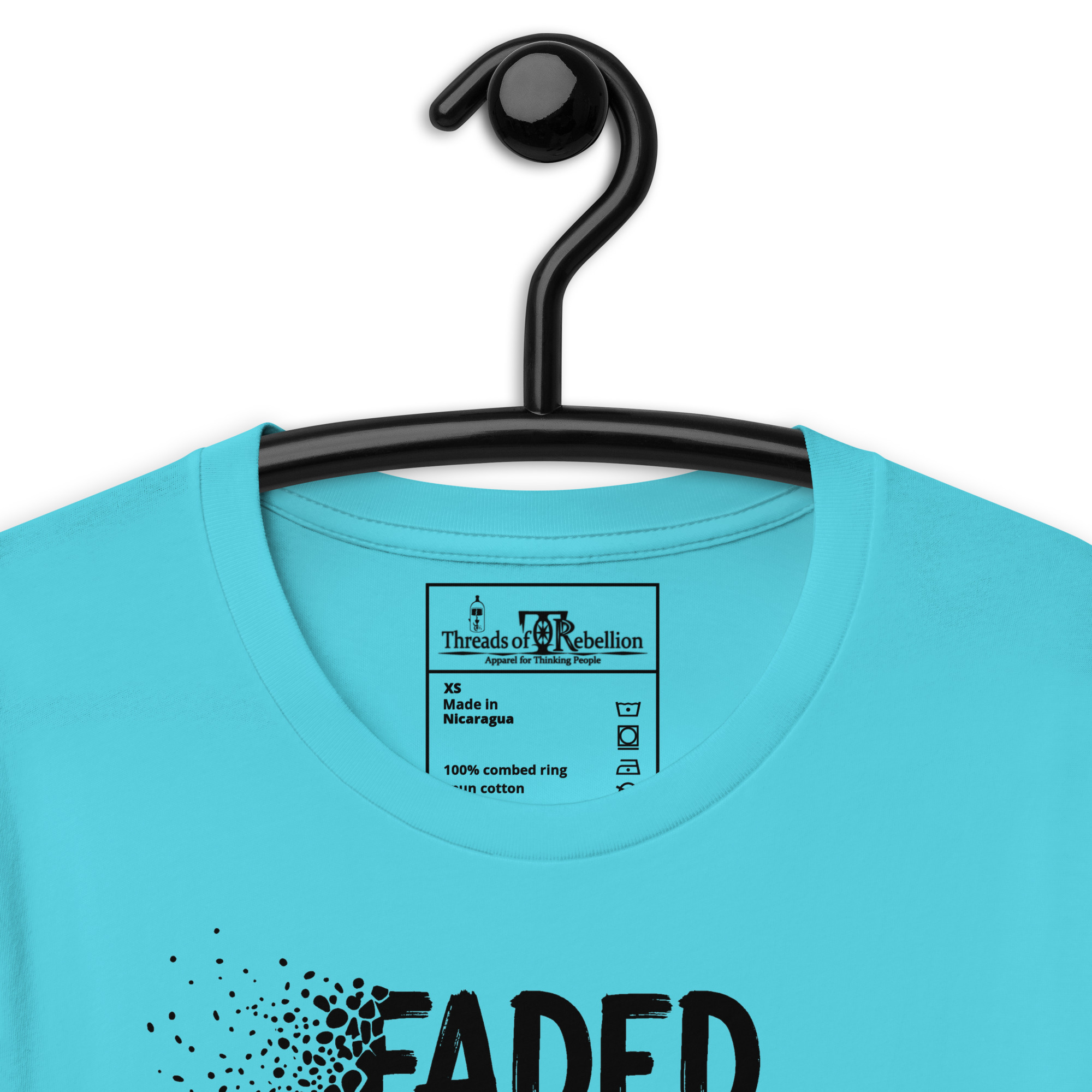 Faded A | AG | T-Shirt | Light - Image 64