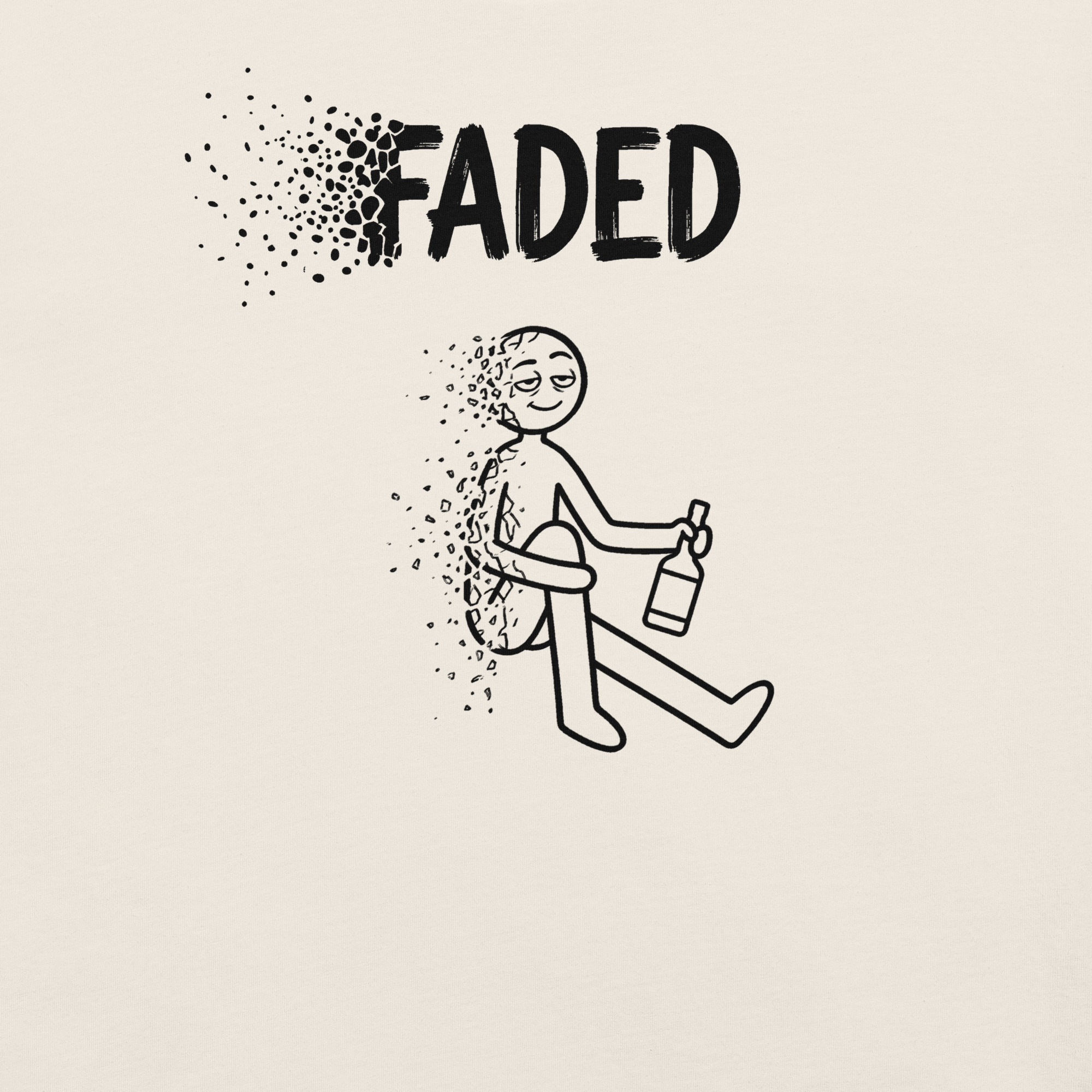 Faded A | AG | T-Shirt | Light - Image 7