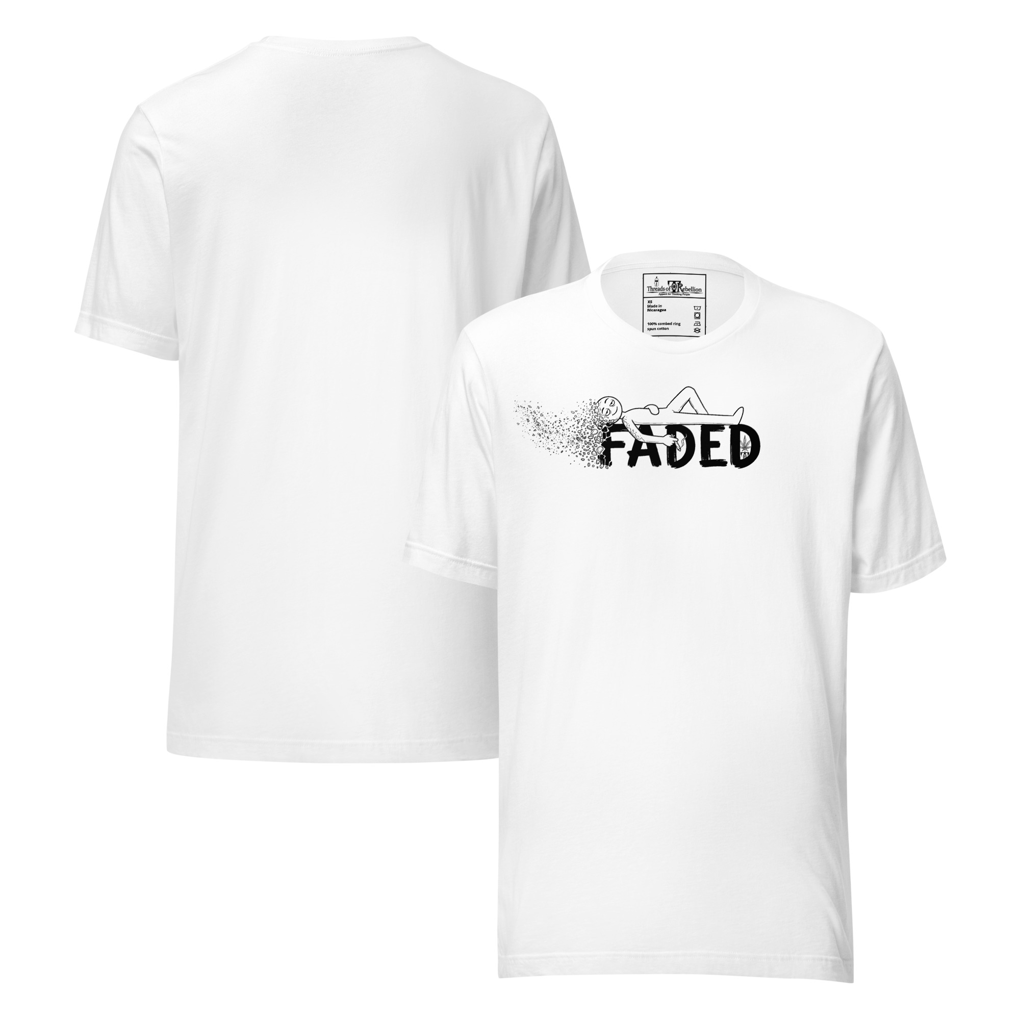 Faded AF M | AG | T-Shirt | Light - Image 3