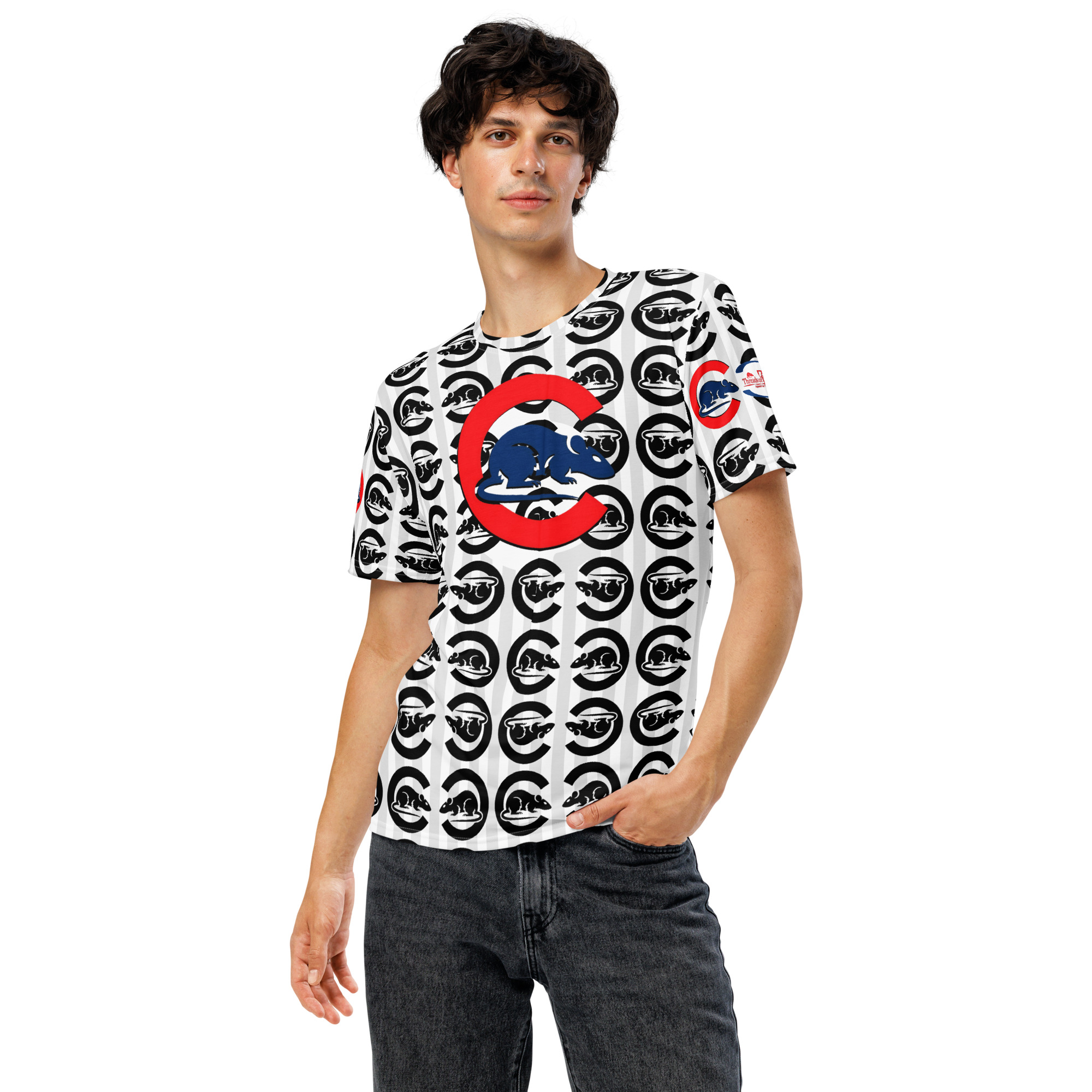 Stadium Rat | Men's | Crew Neck T-Shirt - Image 13