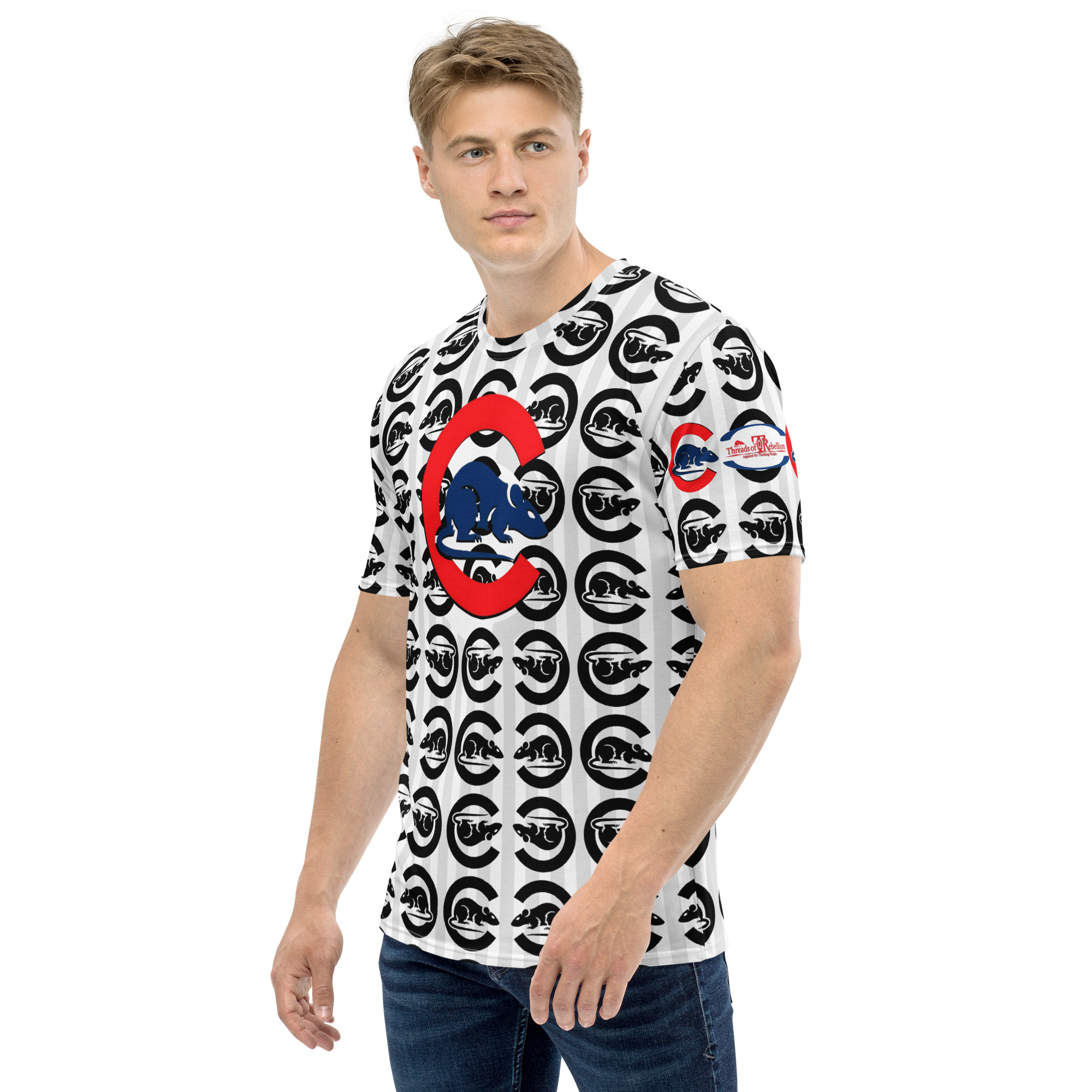 Stadium Rat | Men's | Crew Neck T-Shirt - Image 6
