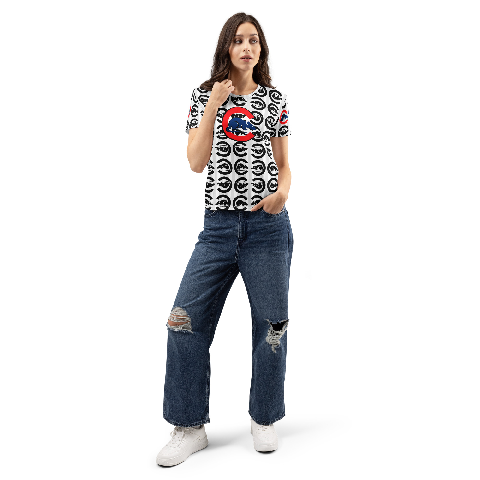 Stadium Rat | Women's | Crew Neck T-Shirt - Image 12