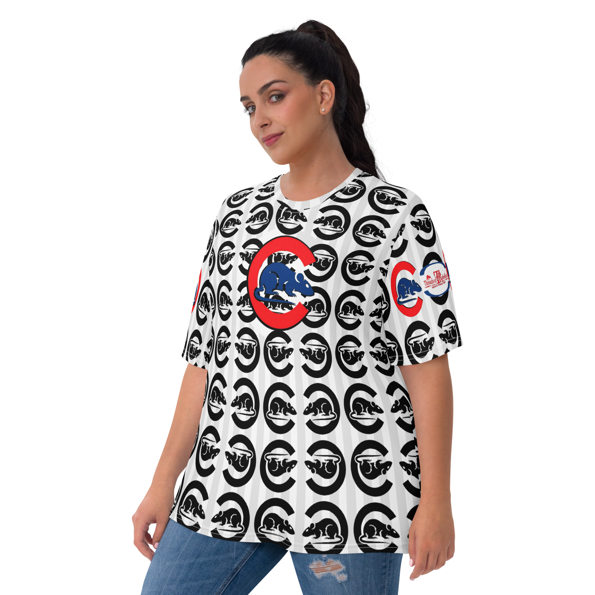 Stadium Rat | Women's | Crew Neck T-Shirt - Image 13