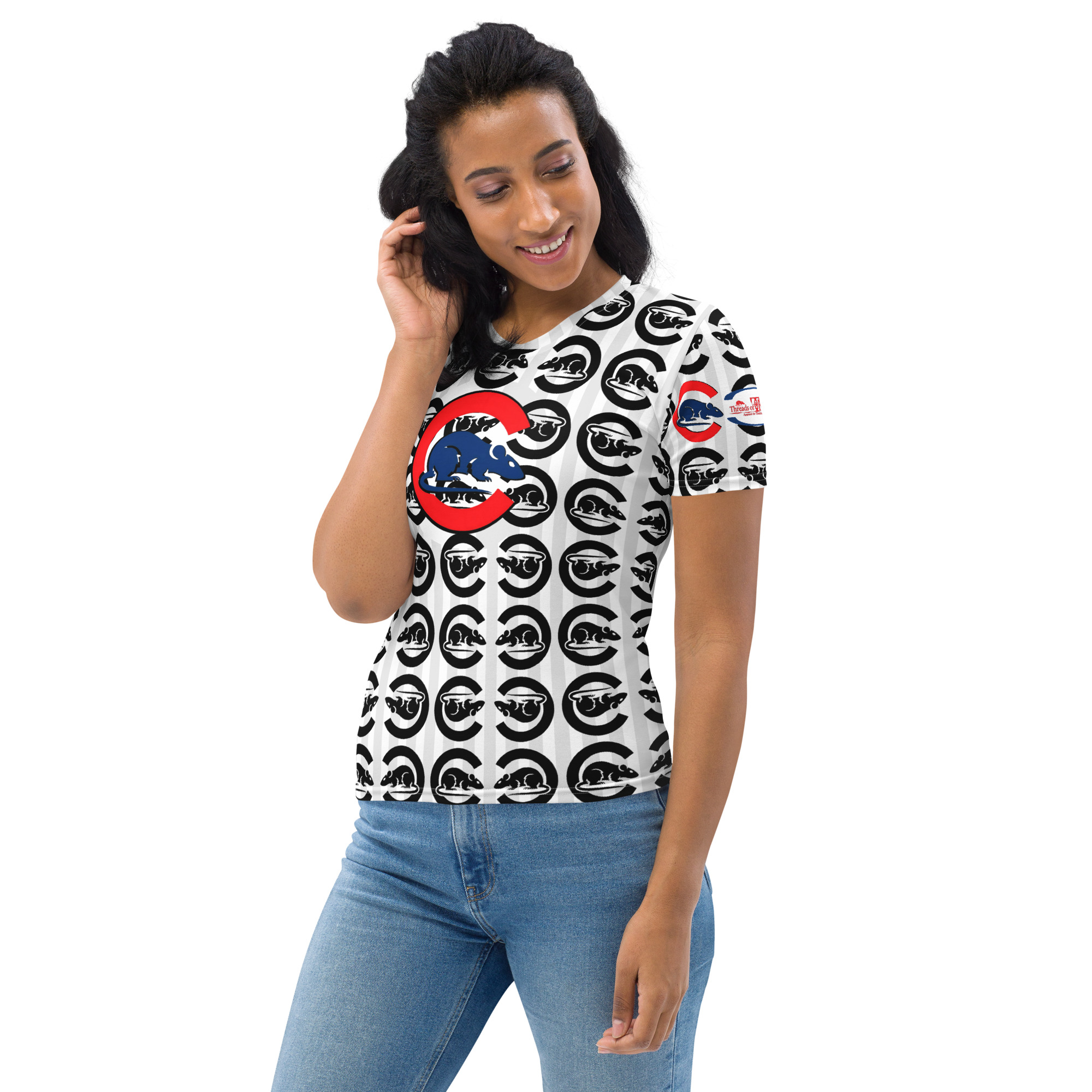 Stadium Rat | Women's | Crew Neck T-Shirt - Image 4